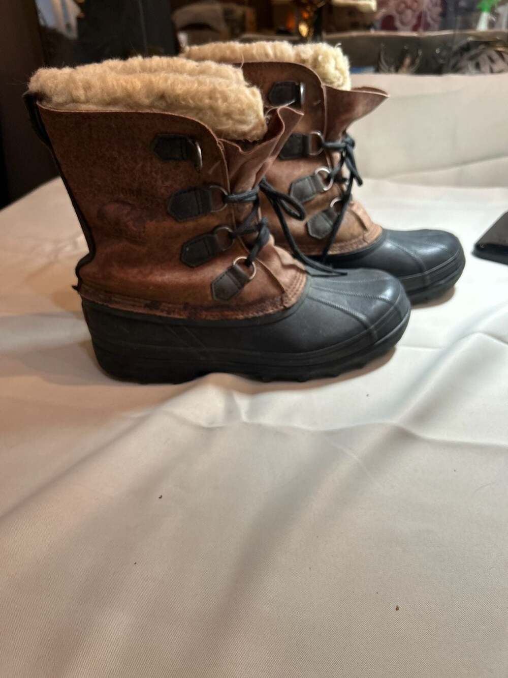 Vintage Sorel Bighorn Winter Snow Boots Men's Size 10 Made in Canada